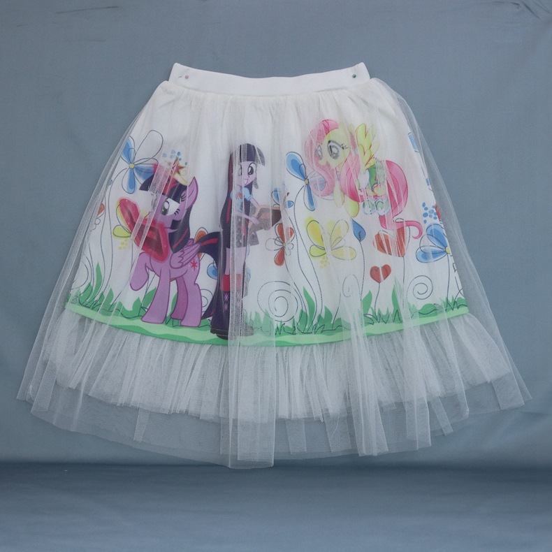 Kids Skirts Girls Tutu Cartoon